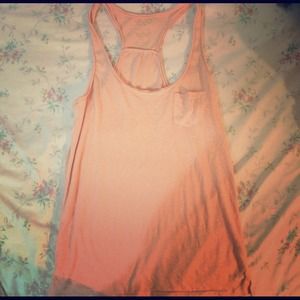 "Feather Light" American Eagle Peach Tank Top