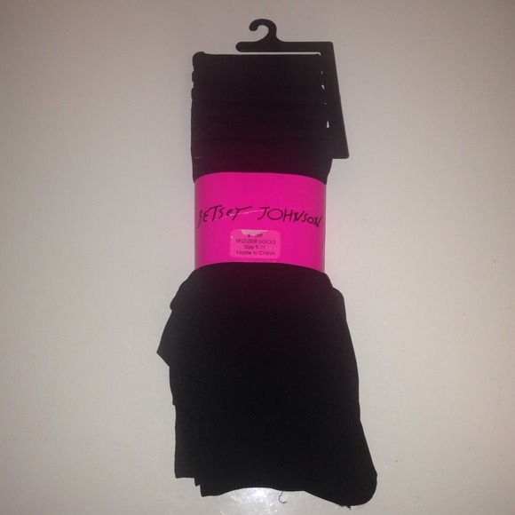 BETSEY JOHNSON TROUSER SOCKS