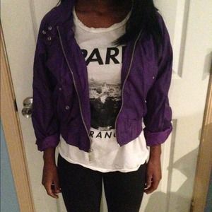 Purple jacket