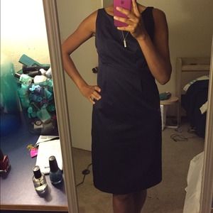 Merona (Target) navy shift dress