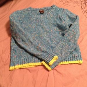 Cropped sweater