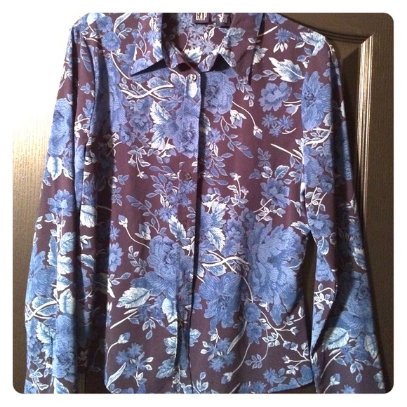 GAP Floral Blouse