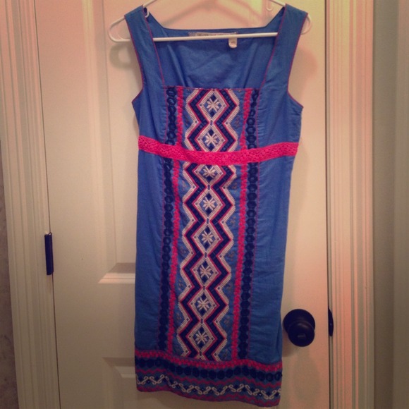 Blue Chelsea & Violet dress
