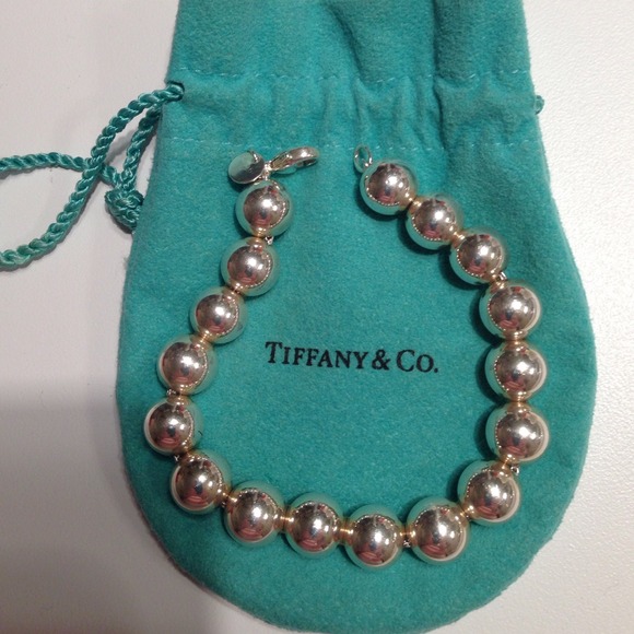 Tiffany &Company beaded bracelet silver 925