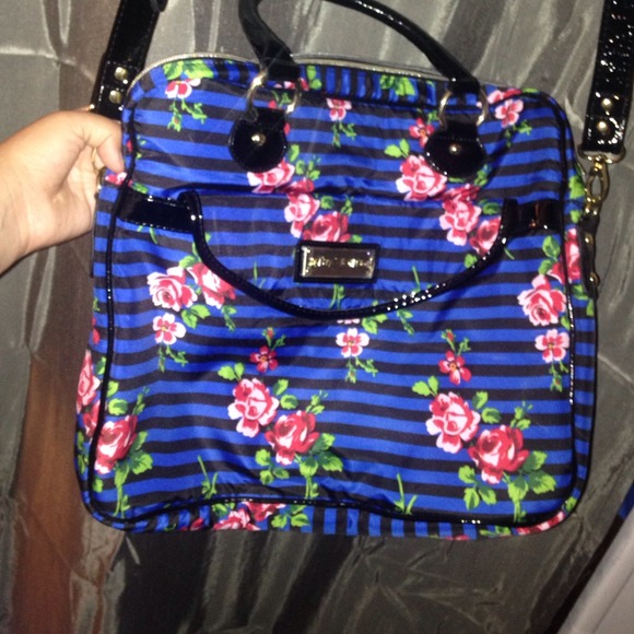 Betsey Johnson long strap purse