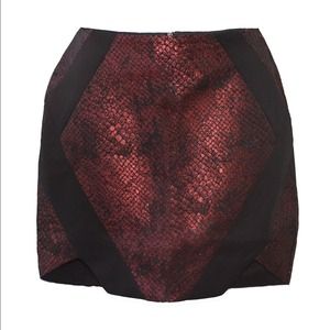 Wild Child Metallic Skirt