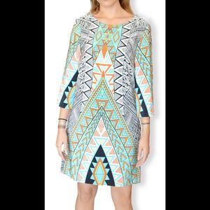 Geo Shift Dress