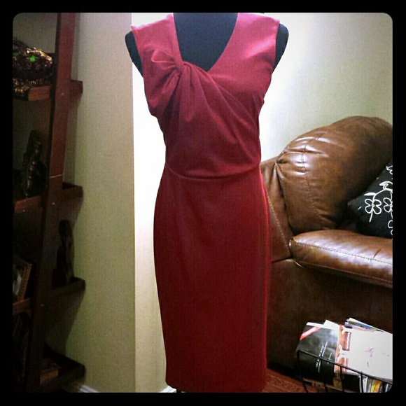 Sexy red dress