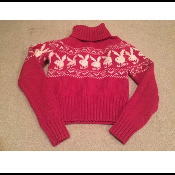 playboy turtleneck sweatshirt