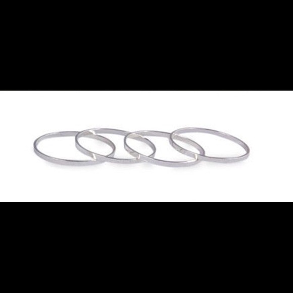 Silver Knuckle Up Ring Set