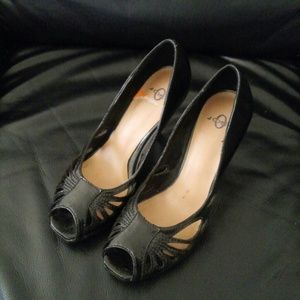 Joey Peep Toe High Heels