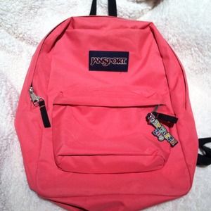 Pink Jansport Backpack