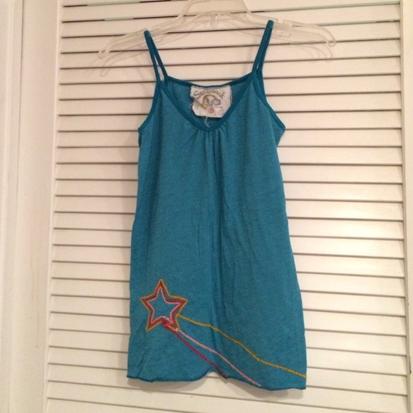 Y2K 🌠 Scrapbook shooting star tank 🌠