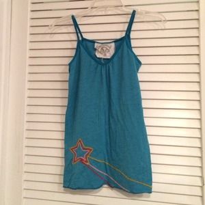 Y2K 🌠 Scrapbook shooting star tank 🌠