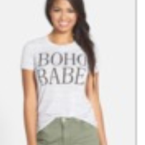Royal Rabbit-  "Boho Babe" Graphic Tee - Picture 3 of 3