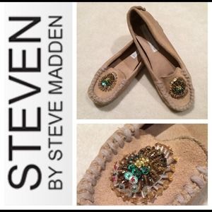 Steve Madden Miu Miu Beaded Moccasin Knockoff LOVE