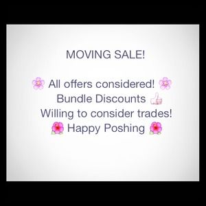 MOVING SALE!!!
