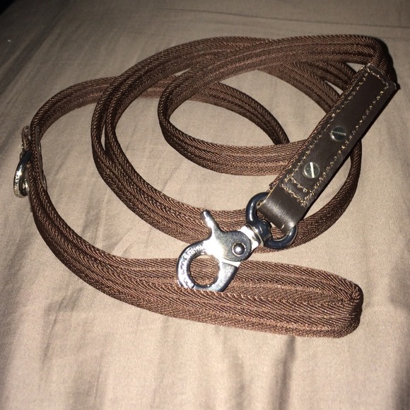 Martha Stewart "Dog" Brown Leash