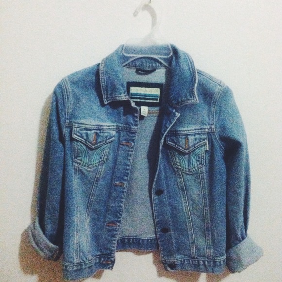 Light wash, jean jacket.