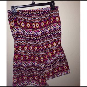 Forever 21 Tribal print romper