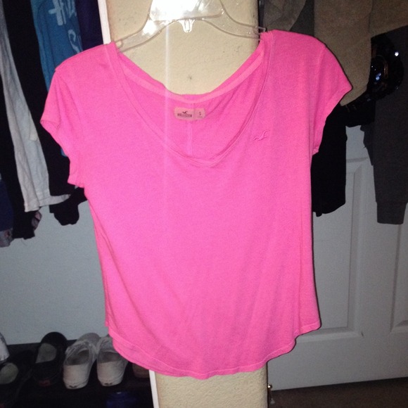 Neon pink tank