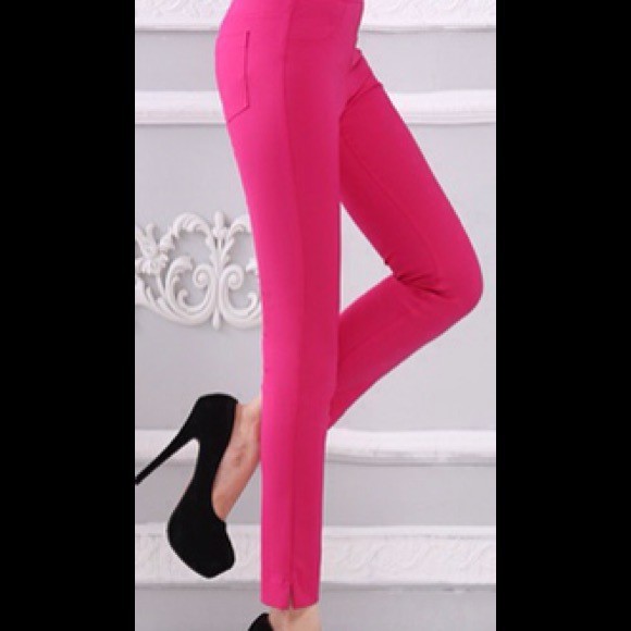 NWOT Rose Red Pencil Slim Trousers Sale