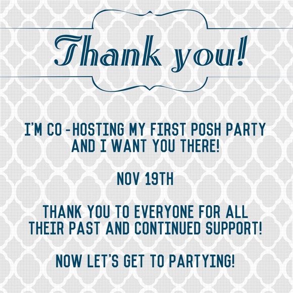 Co-hosting November 19th Feminine Fashion party! - Picture 2 of 2