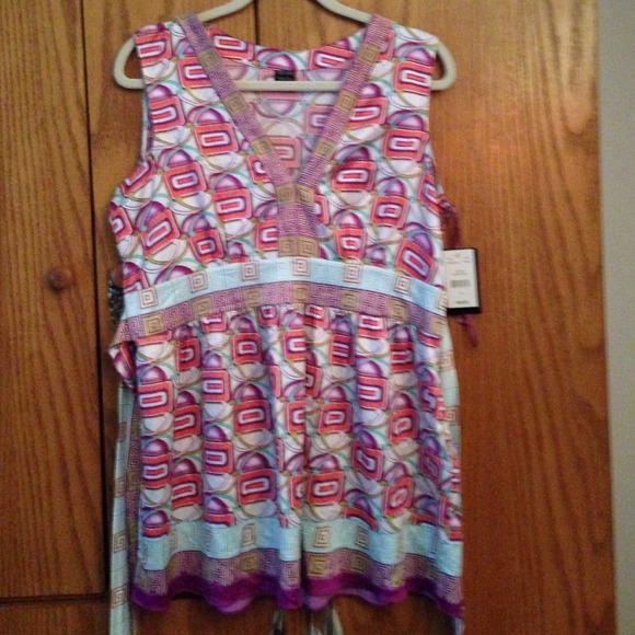 Nicole Miller Baby Doll Top