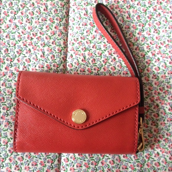 Michael Kors Red Wristlet