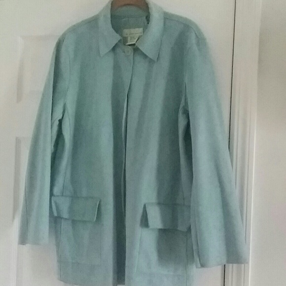 Harve Bernard Sueded Washable Blazer/Jacket