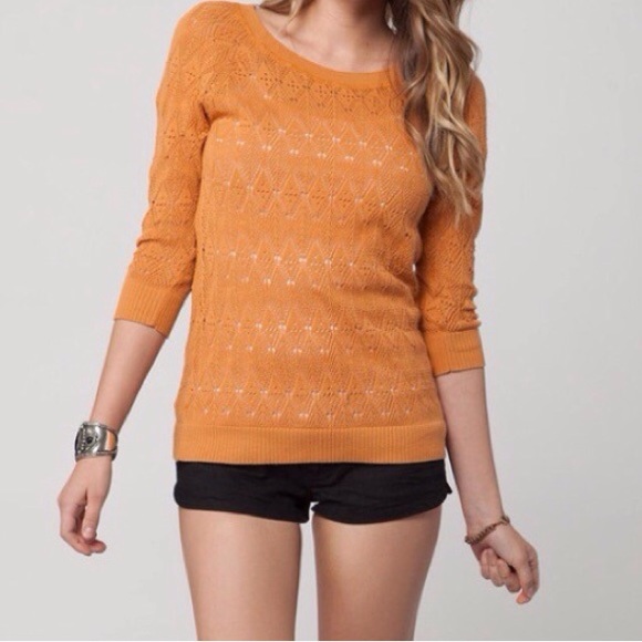 O'Neill Sweaters - ❣FINAL PRICE❣ Fate Pointelle Top