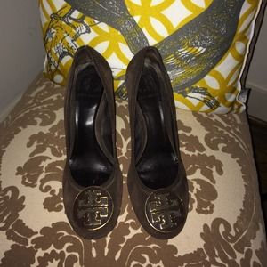 Authentic Tory Burch Wedges 3 1/2 Heel