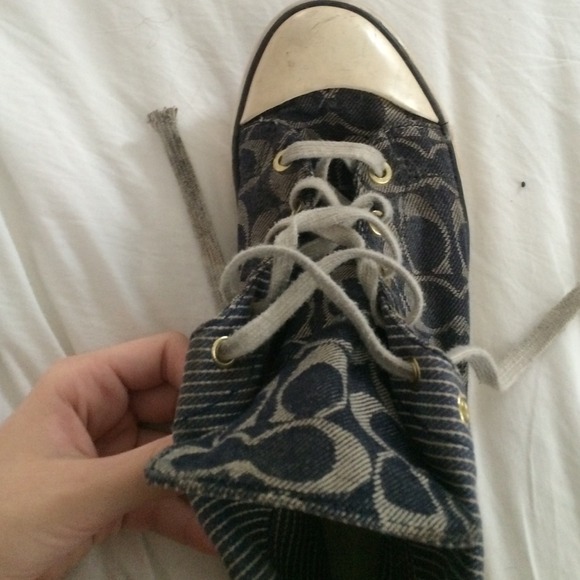 worn in COACH HIGHTOPS - Picture 3 of 3