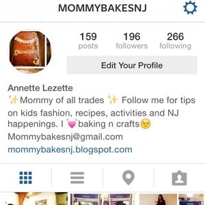 Follow me on Instagram (mommybakesnj)