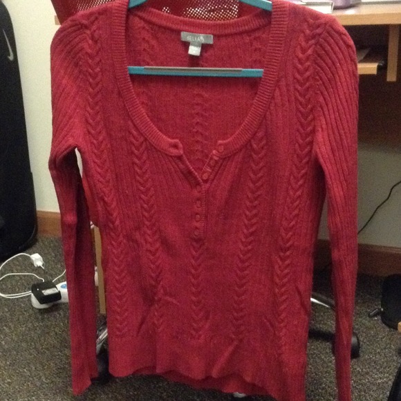 Red Delia's Sweater