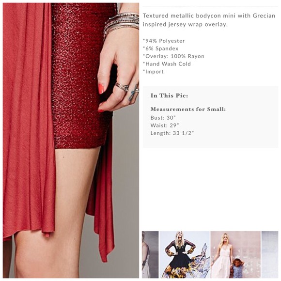 ❗️FREE PEOPLE NWT Slip Tunic Dress - Picture 4 of 4