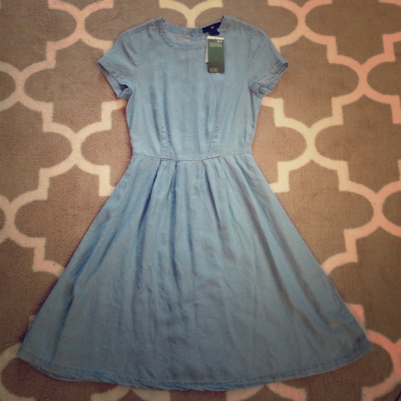 Blue dress