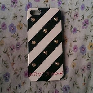 Betsey Johnson iphone5 or 5s case.