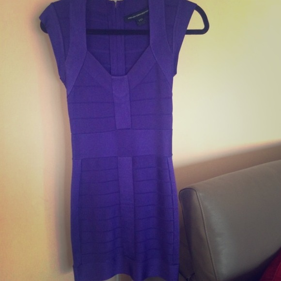French Connection bandage dress