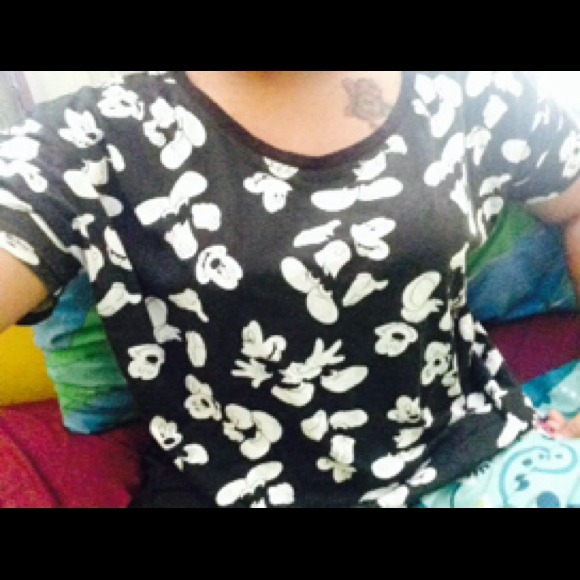 Micky mouse over sized shirt