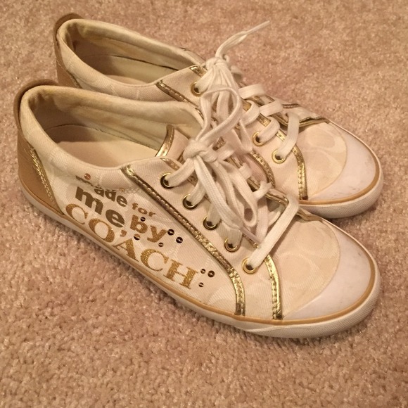 "Made for me by coach" sneaker