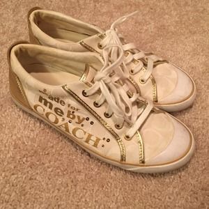 "Made for me by coach" sneaker