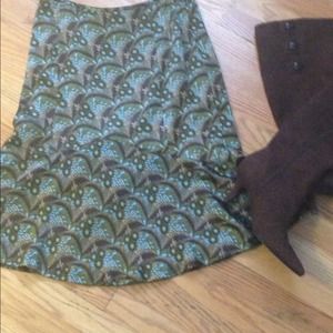 Loft silky skirt