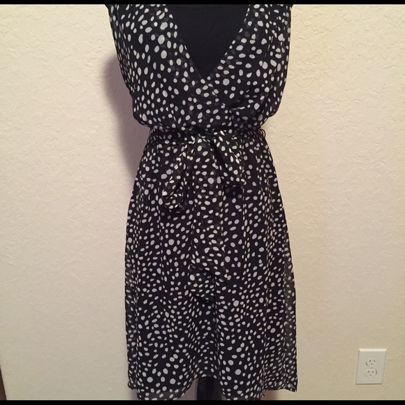 Express polka dot dress - Picture 2 of 4