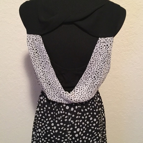 Express polka dot dress - Picture 3 of 4