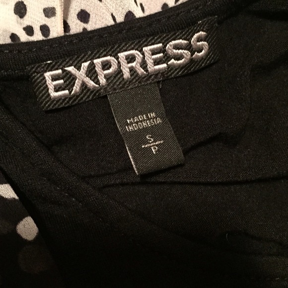 Express polka dot dress - Picture 4 of 4