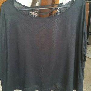 Black off the shoulder with fashion back