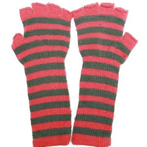 Finger less gloves hobo long length