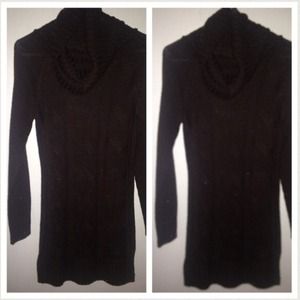 Long sleeve sweater dress