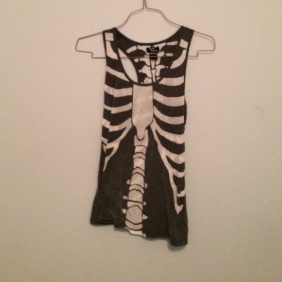 Skeleton tank top.